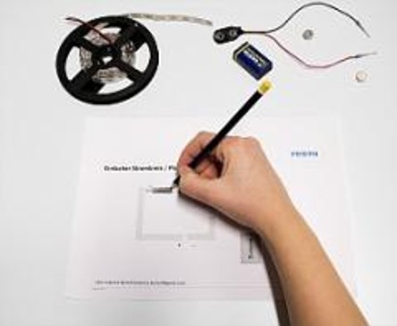 Paperlectric ausproberen. Bild 2